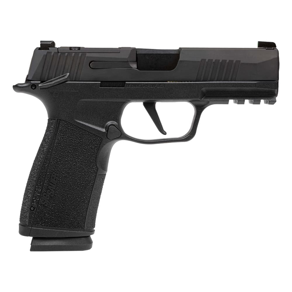 Sig Sauer P365 Micro Compact MA Compliant P365 9mm 3.7" Bbl X-Series Blk Striker XRAY3 Poly Grip Pistol w/(2)10rd Mags 365XCA-9-BXR3-MS-MA