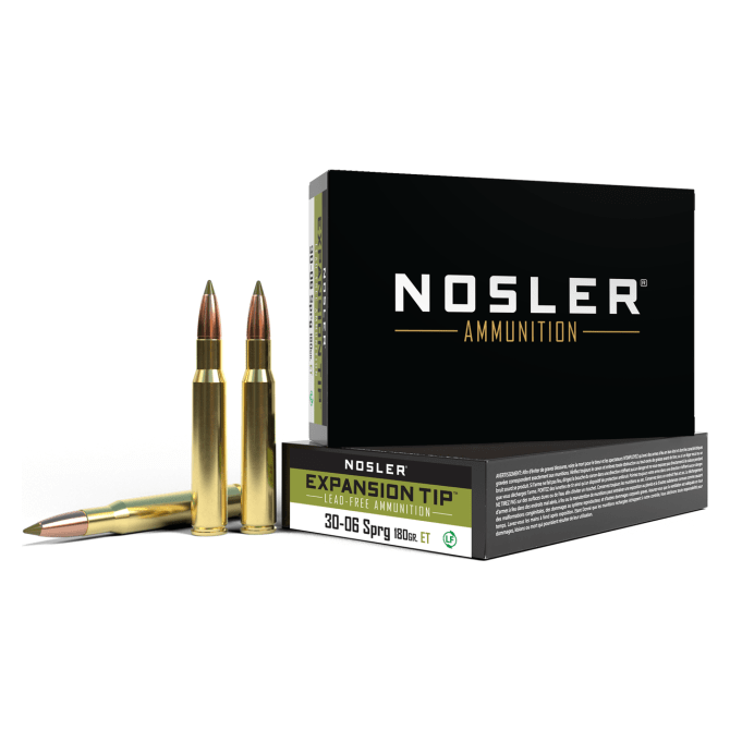 Nosler E-Tip ETA - 30-06 Sprg 180g ET SP (20ct) Ammunition 40037