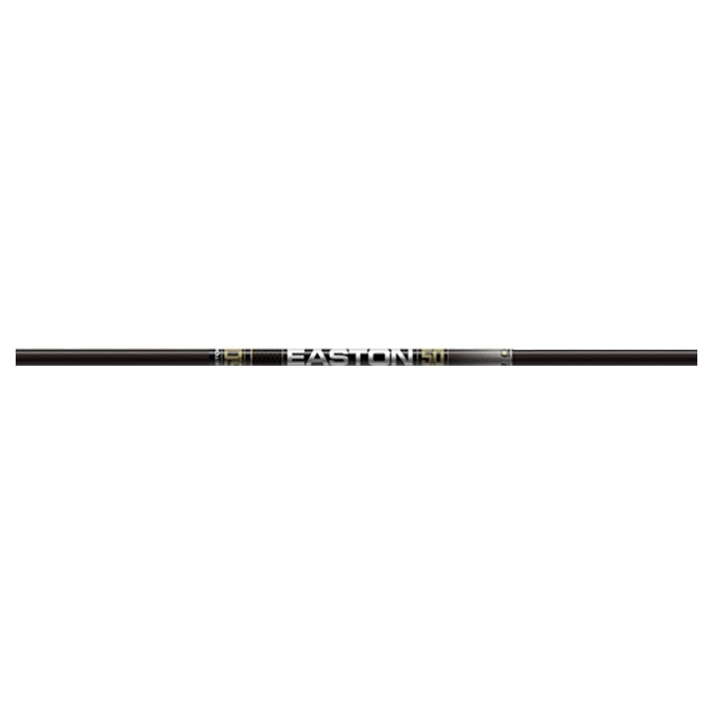 Easton Hunting Arrows 5.0 5mm w/ 50 Grain Steel Halfout DZ (12) 402040