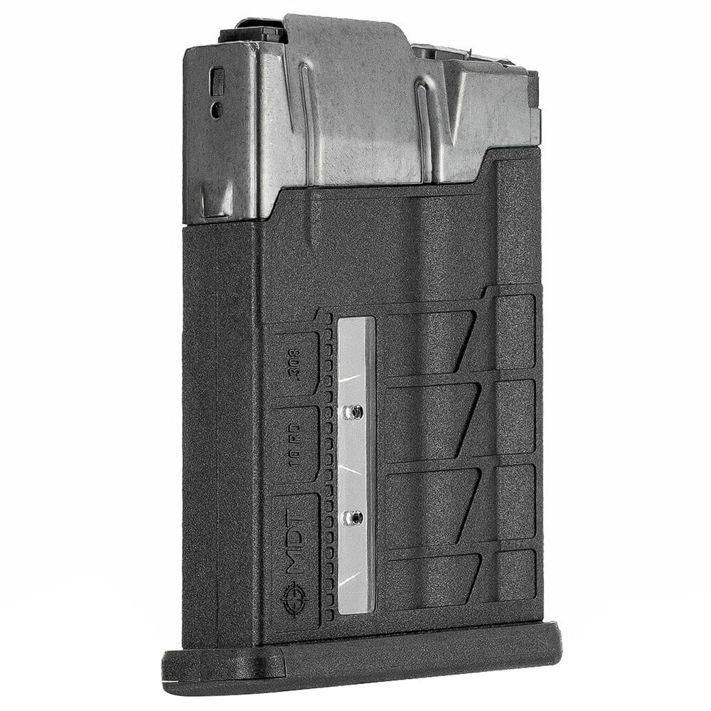 MDT SA .308 Cal 10rd Blk Poly/Metal Magazine 103089-BLK