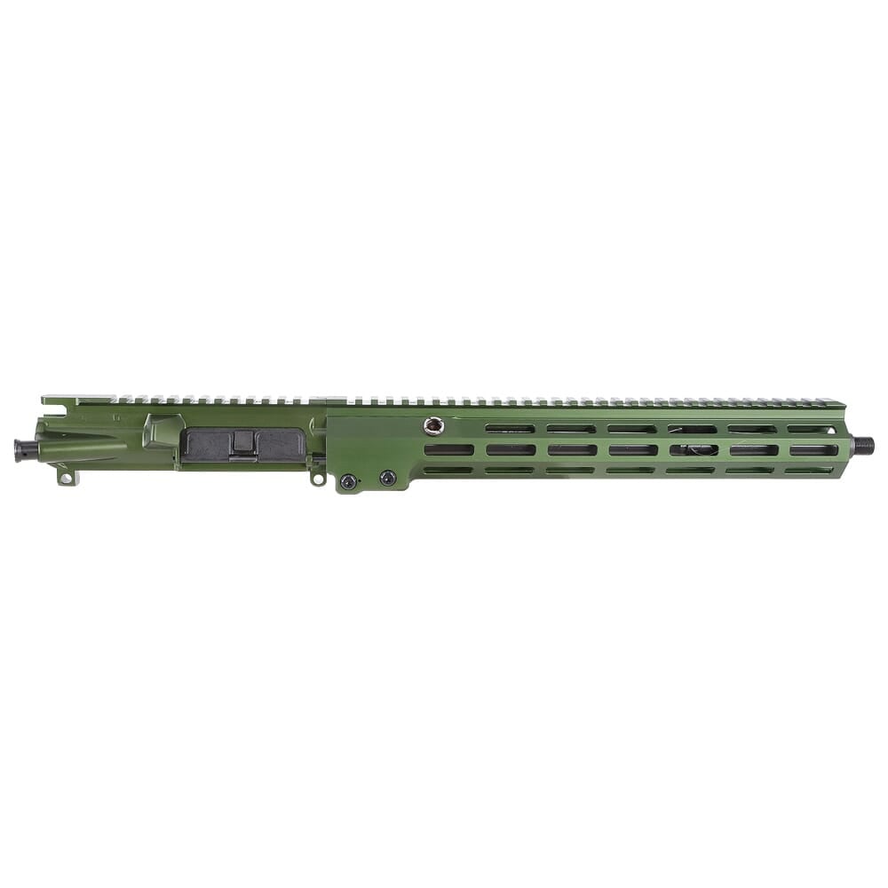 Geissele Super Duty 5.56 NATO 14.5" 1:7" CHF Bbl OD Green Stripped Upper Receiver w/13.5" M-LOK MK16 SMR 08-246ODG