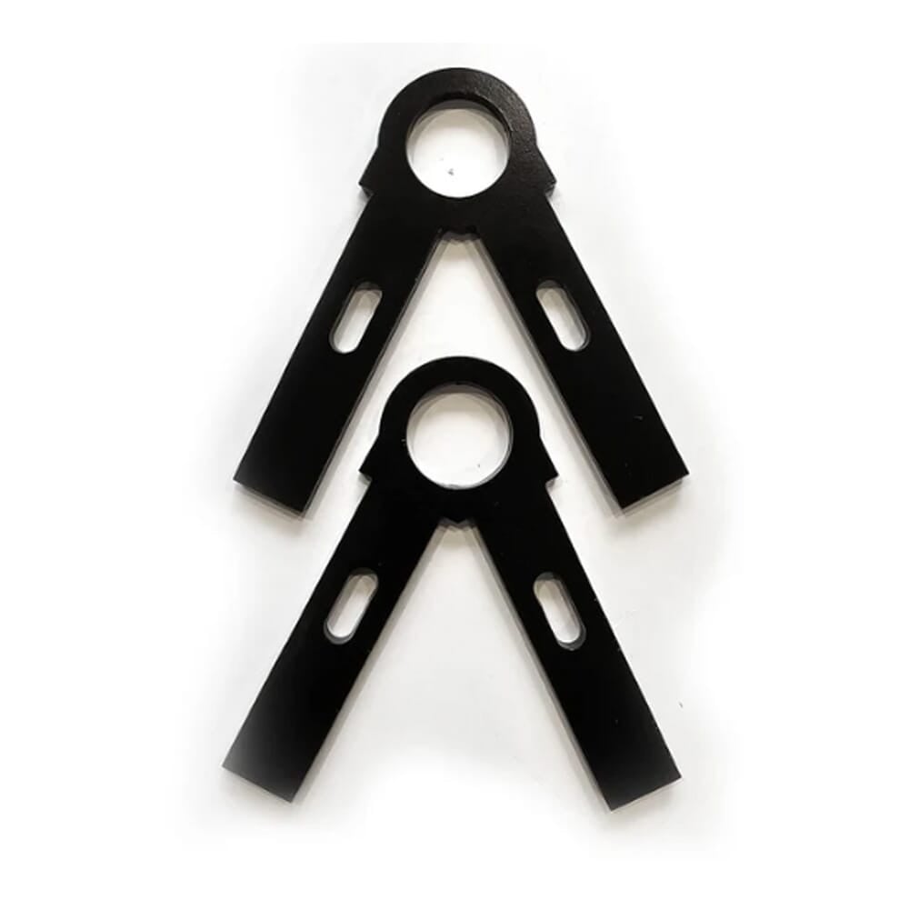 Precision Targets 1" Conduit Leg/Cross Bar Brackets 2pc 1-CLCBB-2