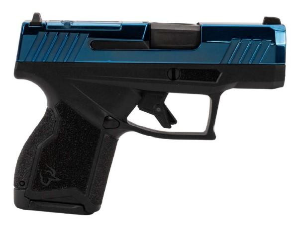 Taurus GX4 9mm BK/PVD Blue 3.0" Bbl Pistol w/(1) 11rd & (1)13rd Mag 1-GX4M931-B