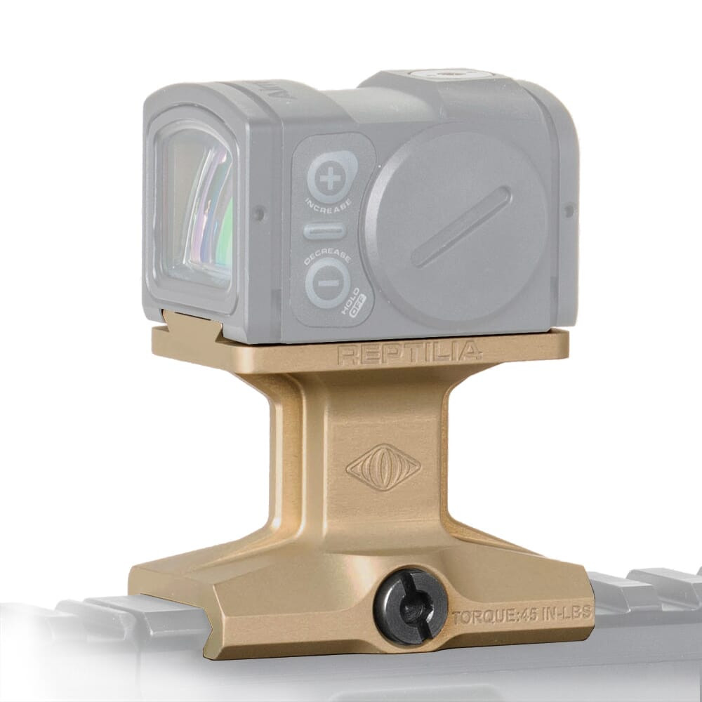 Reptilia DOT 1.93" Clear Anodized Mount for Aimpoint ACRO 100-050