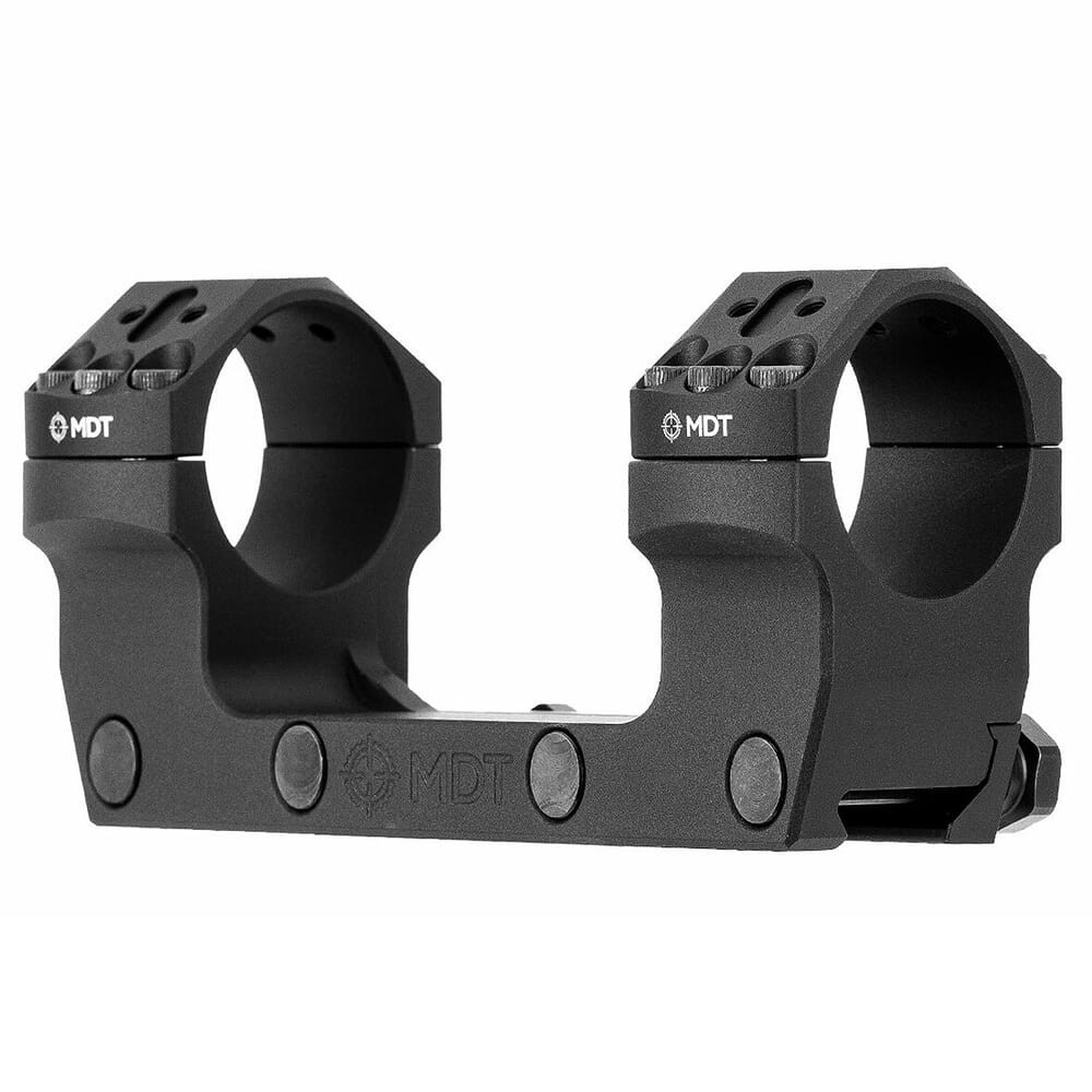 MDT 34mm 1.18" Low One Piece Mount Blk Scope Rings 104293-BLK