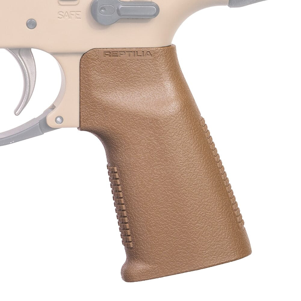 Reptilia CQG SANS "BEAVER TAIL" Field Drab Pistol Grip 100-180