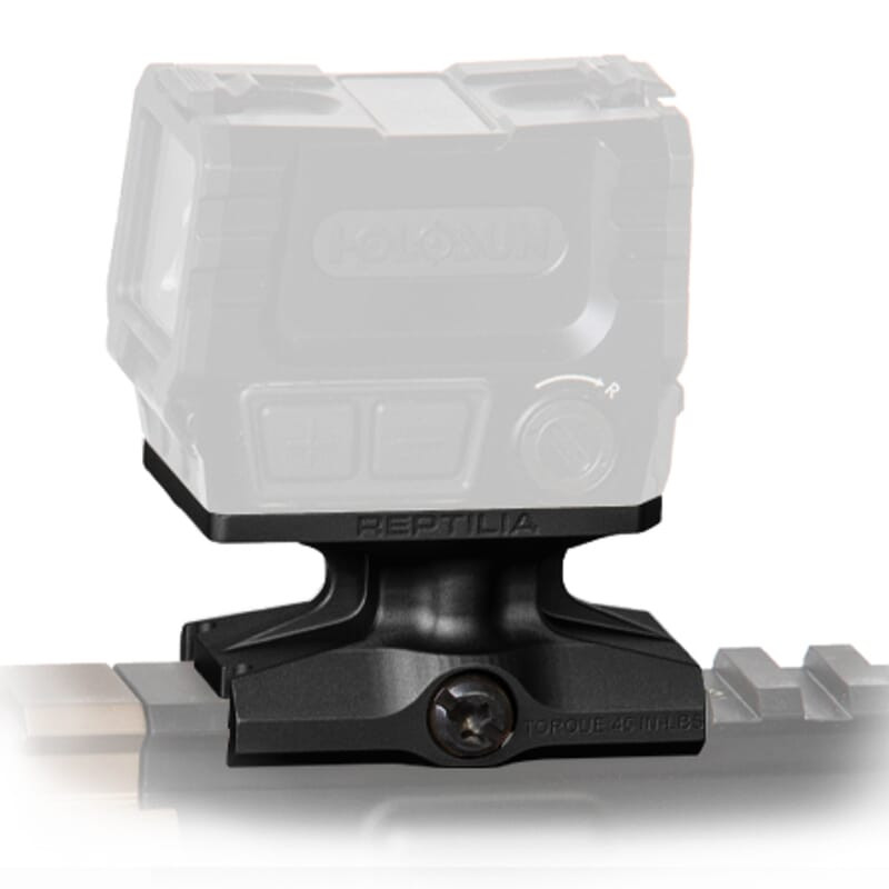 Reptilia DOT 1.93" Black Mount for Holosun AEMS 100-211