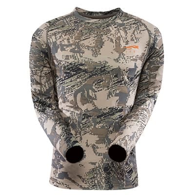 Sitka Open Country Core Lt Wt Crew - LS Optifade Open Country Extra Large Tall 10033-OB-XLT