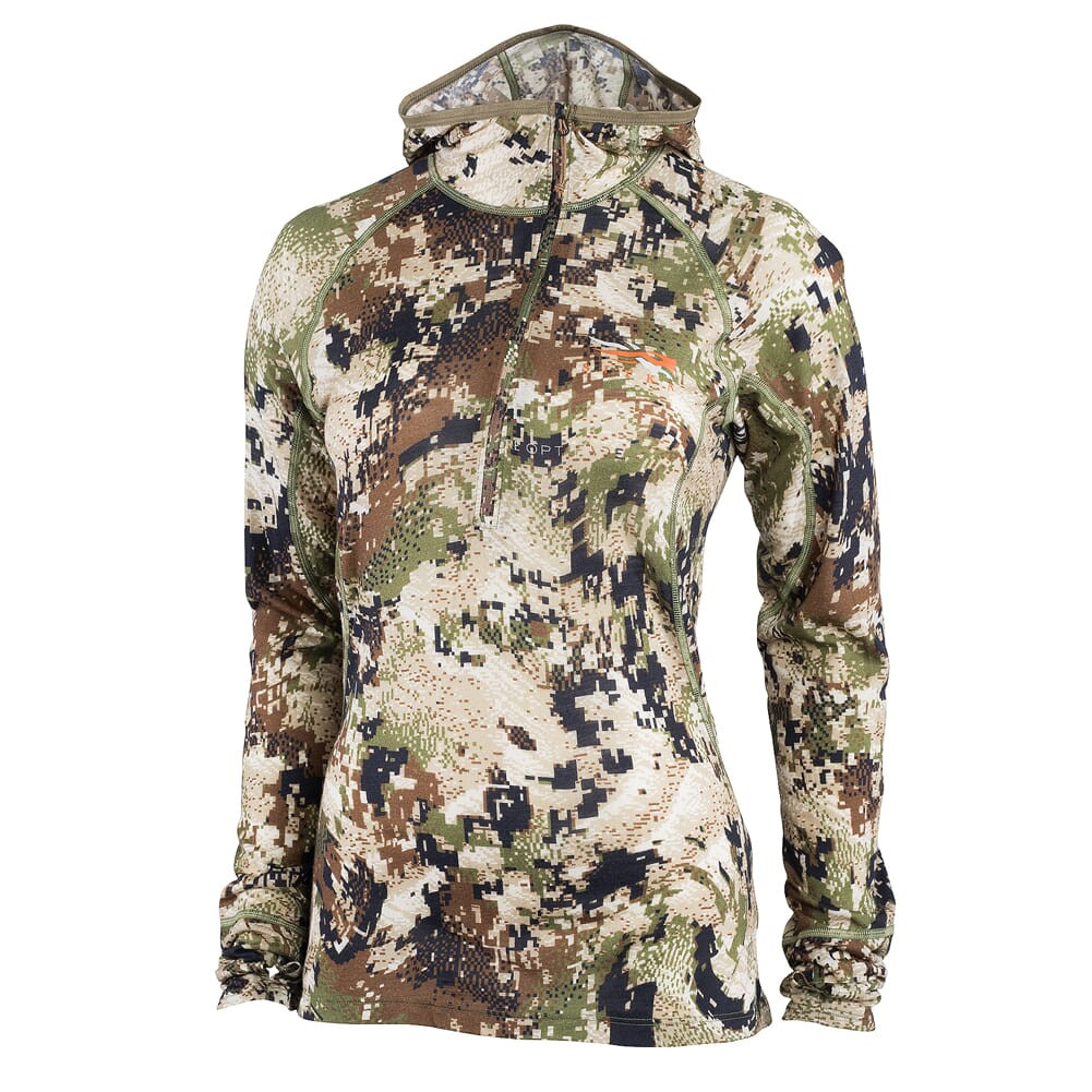 Sitka Women's Merino Core Lt Wt Hoody Optifade Subalpine Large 10061-SA-L