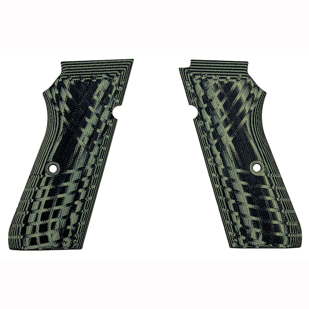 Kimber KDS9c Pistol Grips, High Texture Olive Drab/Black 4200466