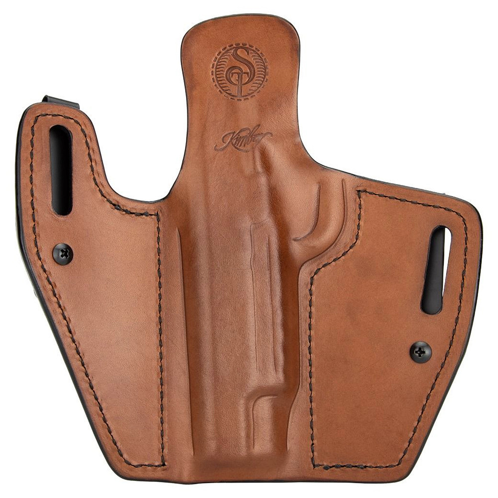 Kimber 1911 5" OWB/IWB RH Brown Holster, Rail/No Rail 4200588