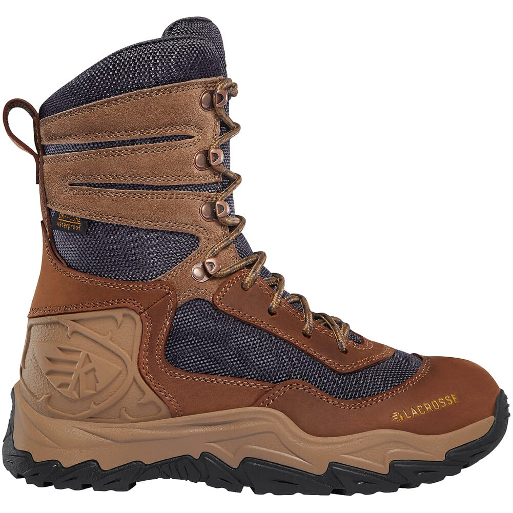 Lacrosse Women's Windrose 8" Brown/Midnight Laced Boot Sz 6M 513363-06-M