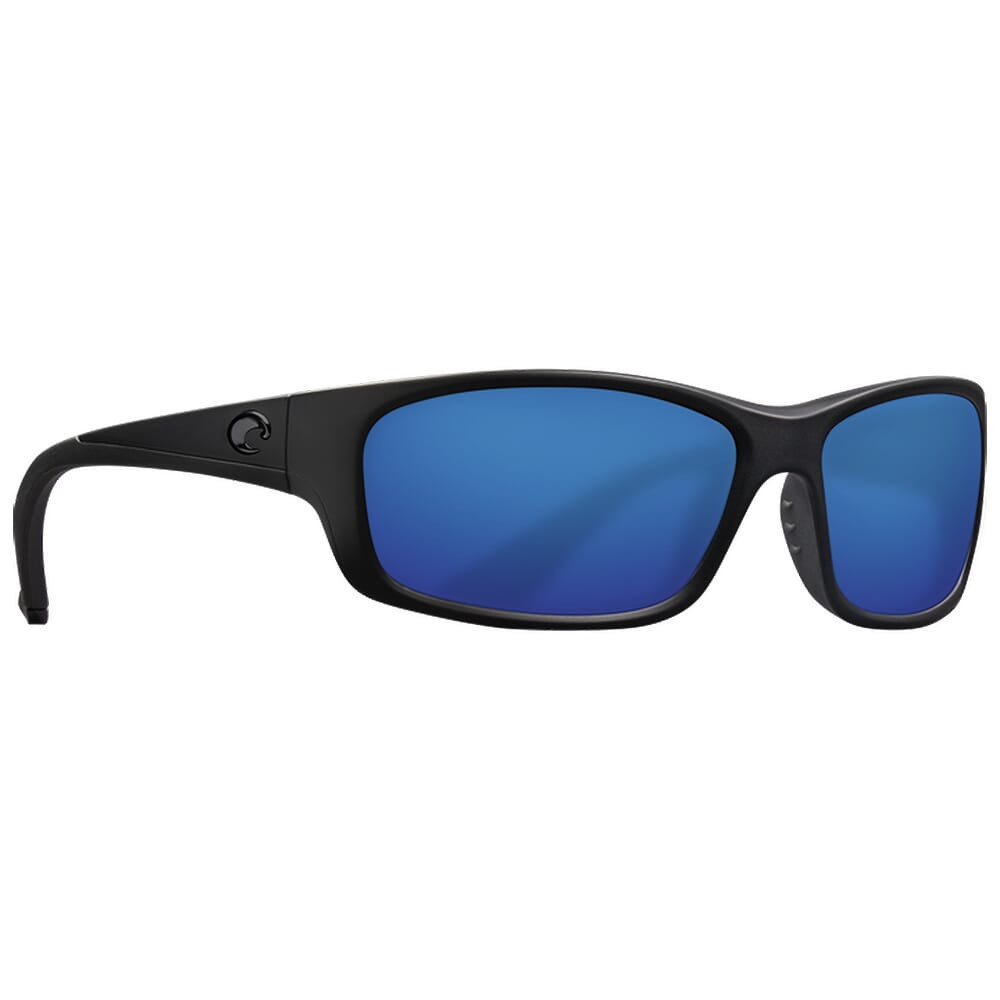 Costa Jose Blackout Frame Sunglasses w/Blue Mirror 580P Lenses 06S9023-90230562