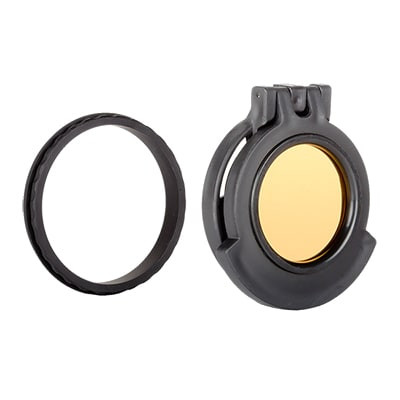 Tenebraex Objective Amber Flip Cover w/ Adapter Ring for Kahles K312i 3-12x50 52FC01-KH5052-ACR