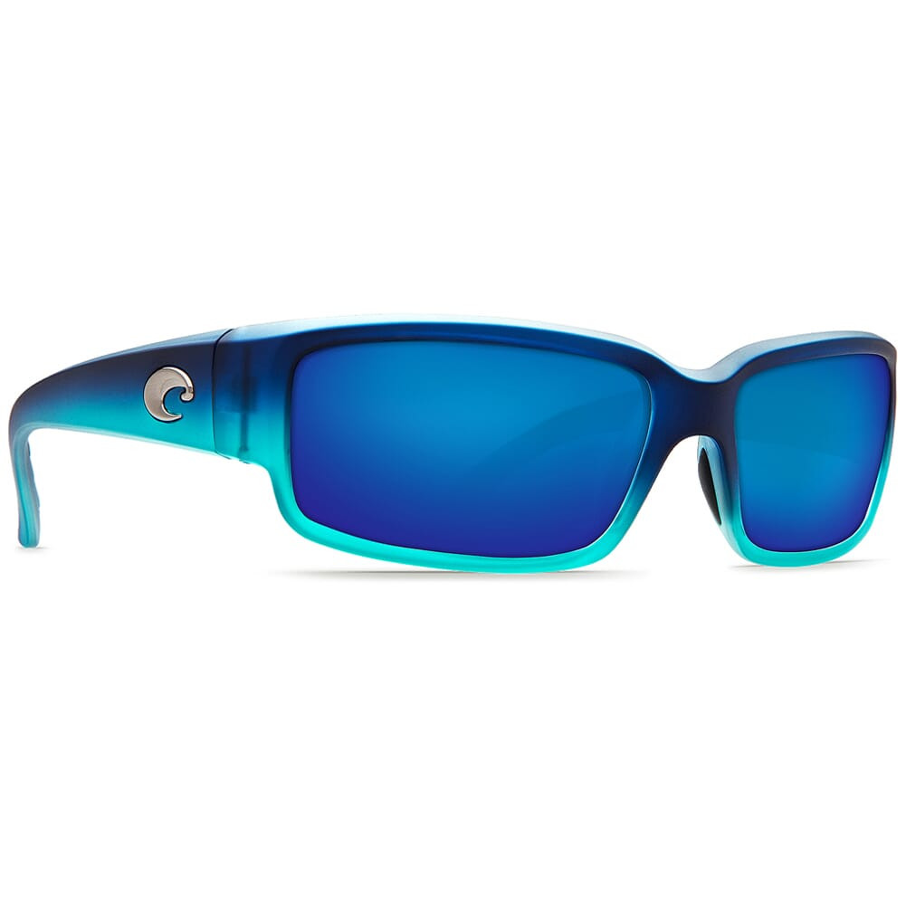 Costa Caballito Matte Caribbean Fade Frame Sunglasses w/Blue Mirror 580P Lenses 06S9025-90251059