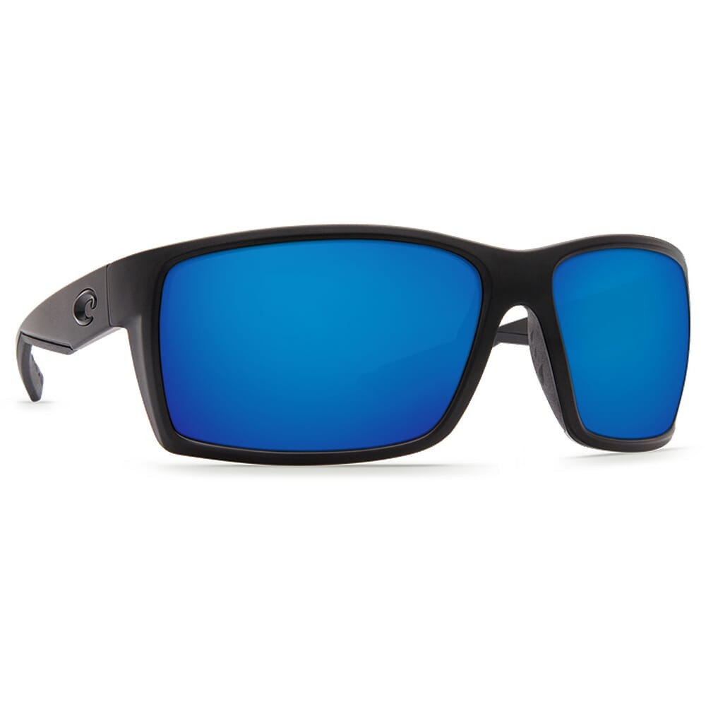 Costa Reefton Blackout Frame Sunglasses w/Blue Mirror 580G Lenses 06S9007-90071764