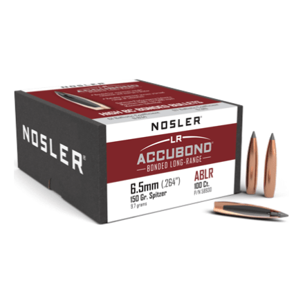 Nosler AccuBond Long Range ABLR - 6.5mm 150g SP (100ct) Bullets 58930