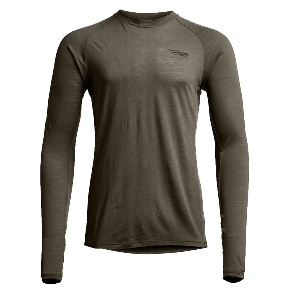 Sitka Gear CORE Merino 120 Long Sleeve Crew Pyrite Large 600155-PY-L