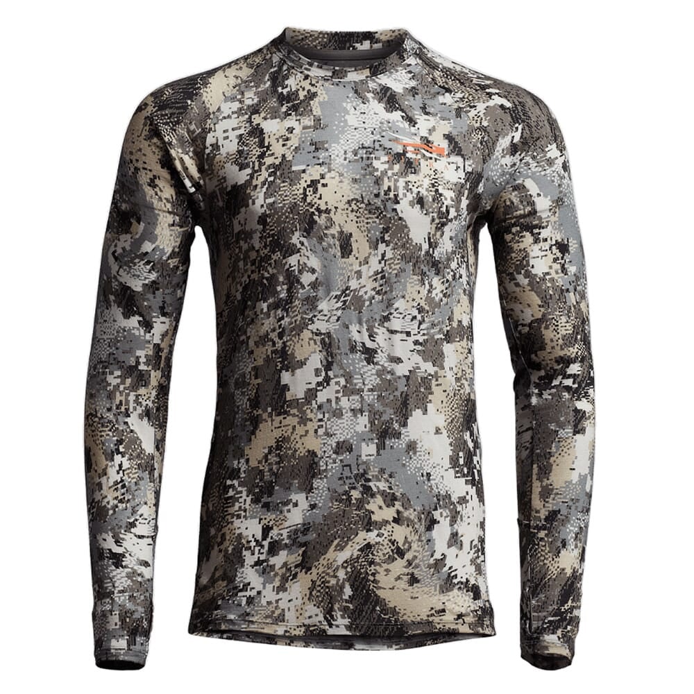 Sitka Gear Waterfowl Timber CORE Merino 120 Long Sleeve Crew Medium 600155-TM-M