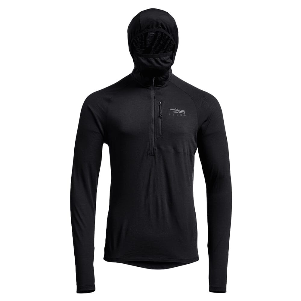 Sitka Gear CORE Merino 120 Hoody Sitka Black Large 600158-BK-L