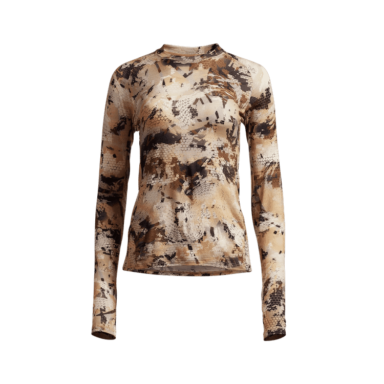 Sitka Gear Waterfowl Marsh Women's CORE Merino 120 Long Sleeve Crew Medium 600169-WL-M