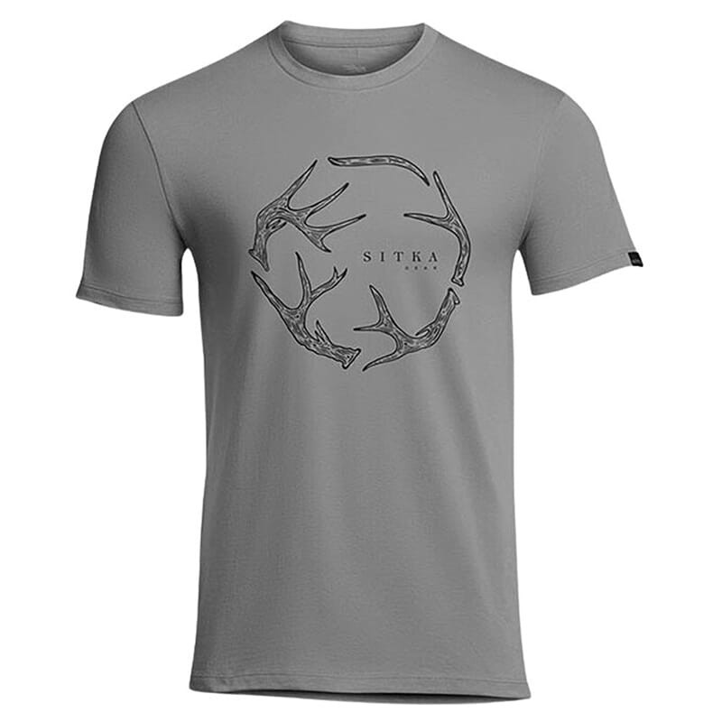 Sitka Gear Antler Evo Tee Field Gray X Large 600223-FIG-XL