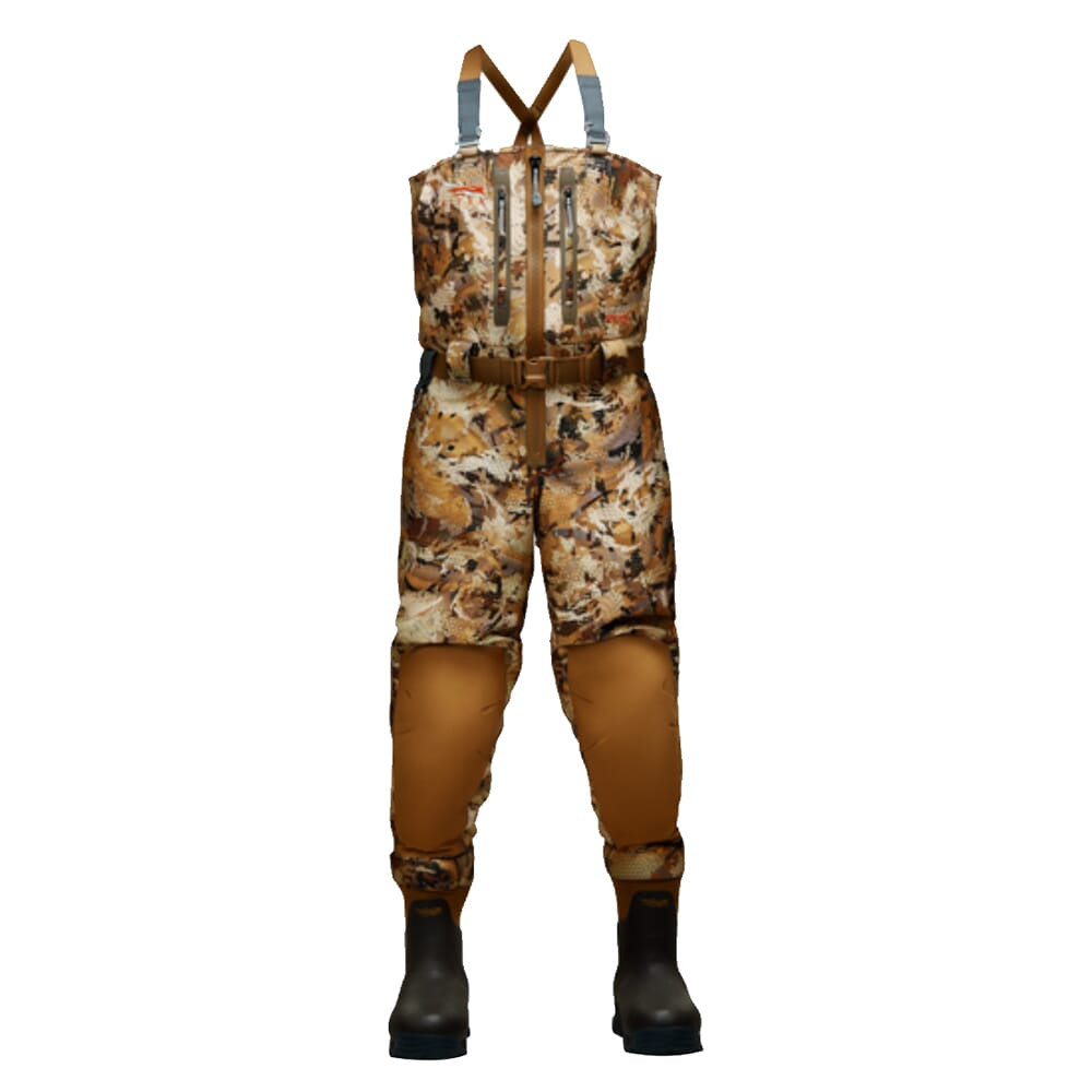 Sitka Gear Waterfowl Marsh Delta Zip Wader Extra Large Short 10 Boot 600238-WL-XLS-10