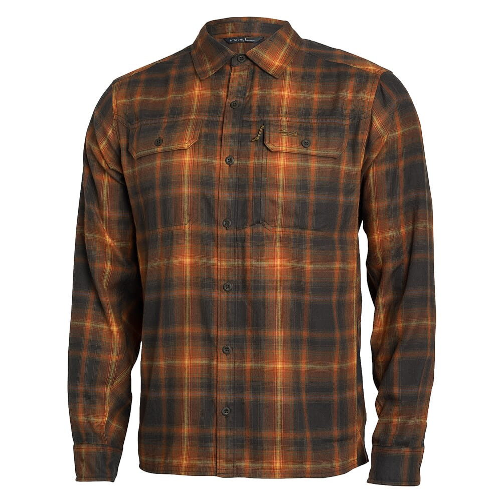 Sitka Frontier Shirt Earth Plaid XXX Large 80011-EZ-3XL