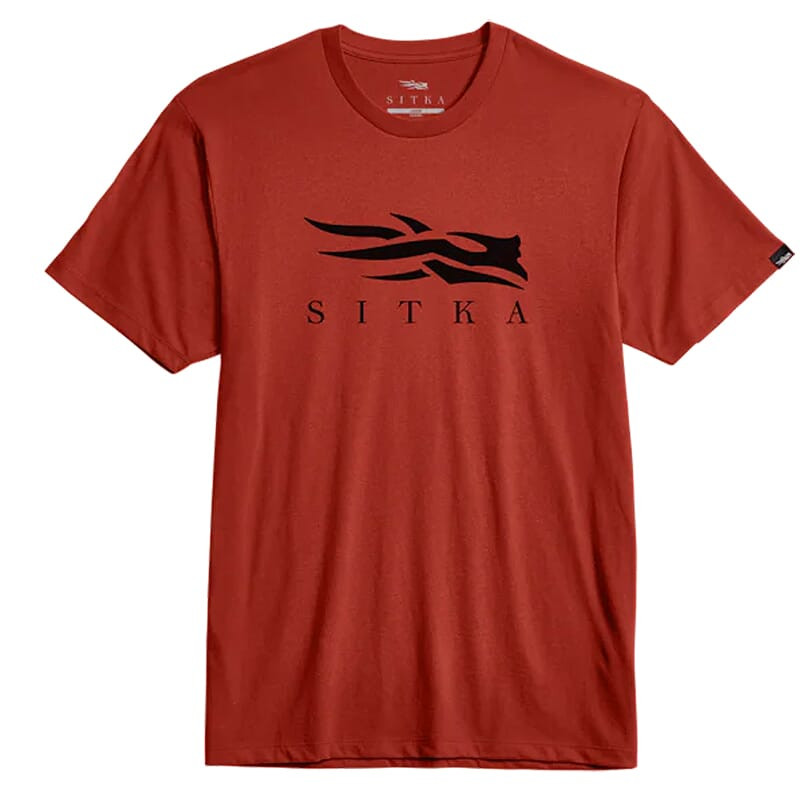 Sitka Gear Icon Tee Red Small 600297-RED-S