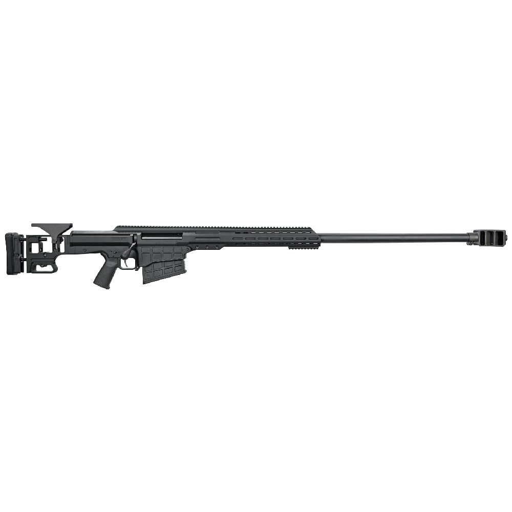 Barrett MRADELR .416 Barrett 30" Heavy 1:12" Bbl QDL Muzzle Brake Black Cerakote Rifle w/(2) 5rd Mags, Bag Rider, (1) Acc Rail, & Carrying Case 19984
