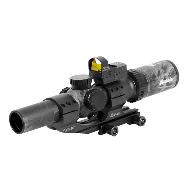 Burris MTAC 1-4x24mm Illum Ballistic AR Prym 1 Blackout Scope Combo 200465