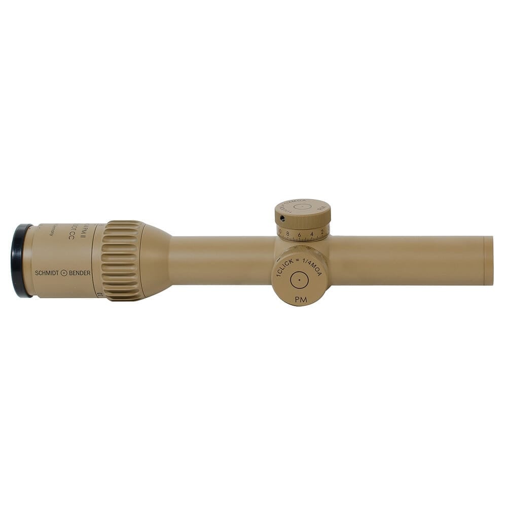 Schmidt Bender 1-8x24 PM II ShortDot CC FD CQB2 1/4 MOA ccw ST LT / ST LT Pantone 7504M Riflescope 682-846-918-F6-D8