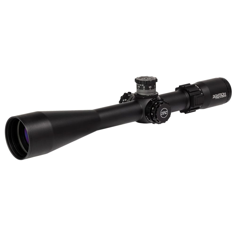 Sightron S-TAC 4-20x50 FFP Zero Stop Illuminated MH-4 Riflescope 26016