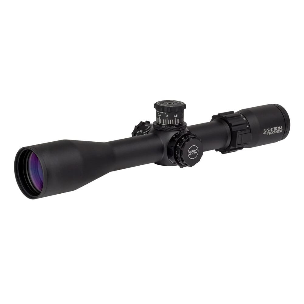 Sightron S-TAC 3-16x42 FFP Zero Stop Illuminated MH-2 Riflescope 26017
