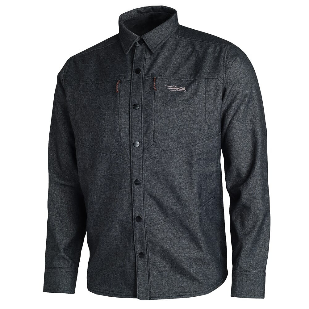 Sitka TTW Highland Overshirt Black Medium 80015-BK-M