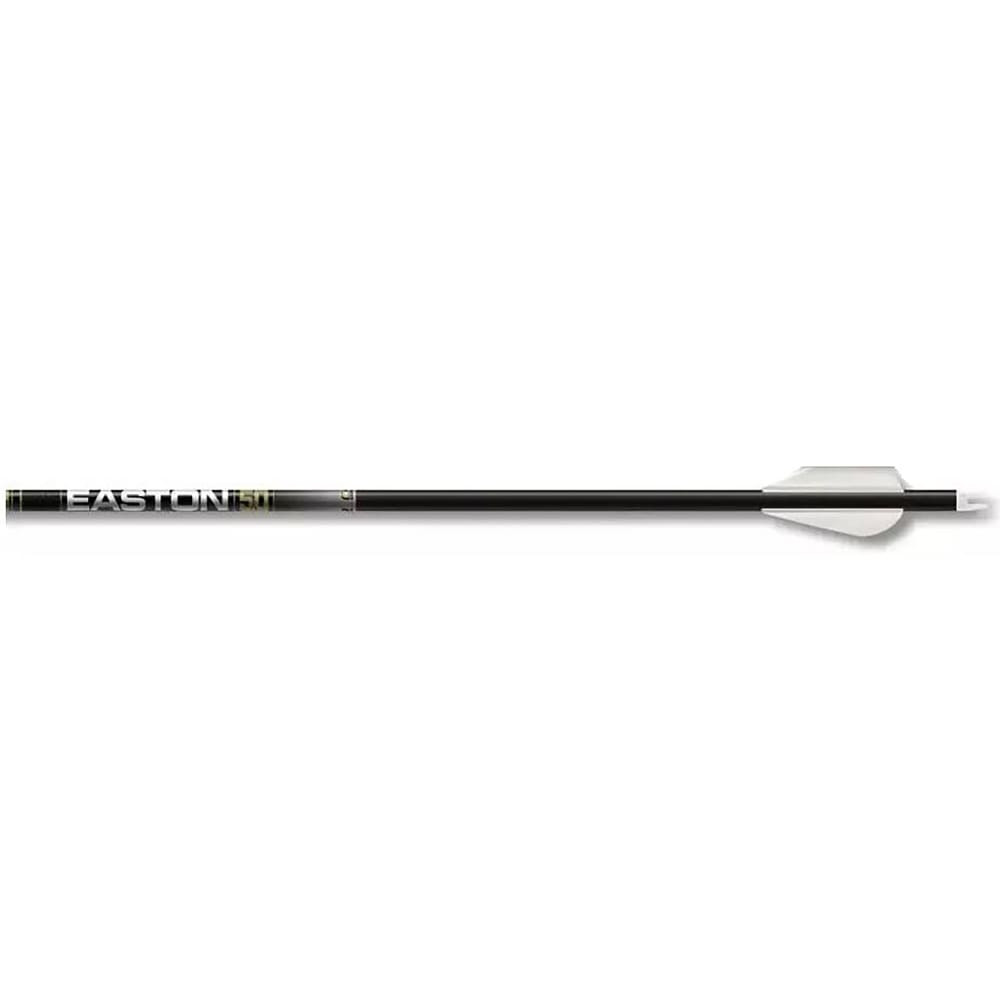 Easton Hunting Arrows 5.0 5mm w/ 50 Grain Steel Halfout PACK (6) 802038