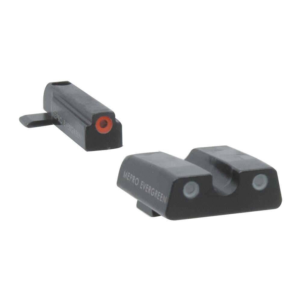 Meprolight Evergreen IWI Masada Orange Ring/Green Pistol Sight Set 83100031