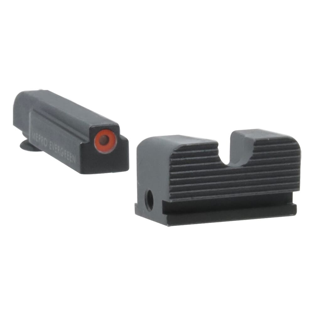 Meprolight Evergreen Walther PPQ Orange Ring/Blank Pistol Sight Set 83101021