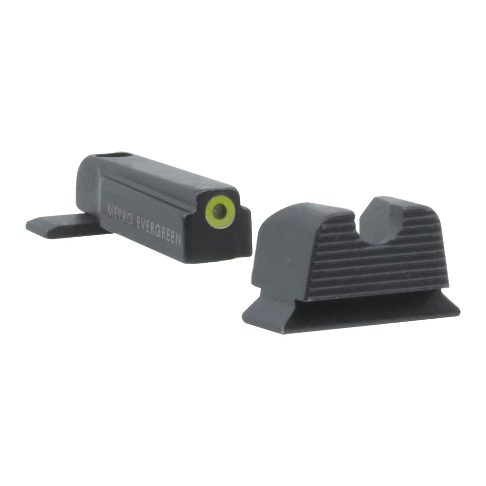 Meprolight Evergreen Beretta PX4 Storm Yellow Ring/Blank Pistol Sight Set 83301041