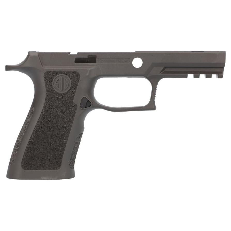 Sig Sauer P365 Low Cap Grip Module Assy P320 9/40/357 TXG Carry Medium Gry X-Change Kit 8900674