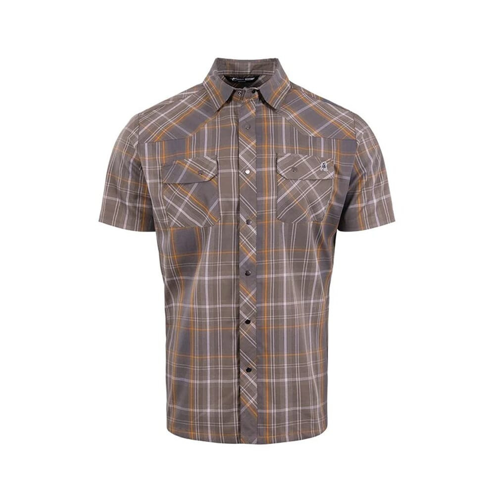 Stone Glacier Breaks Snap Shirt SS Plains Plaid 90001-PL