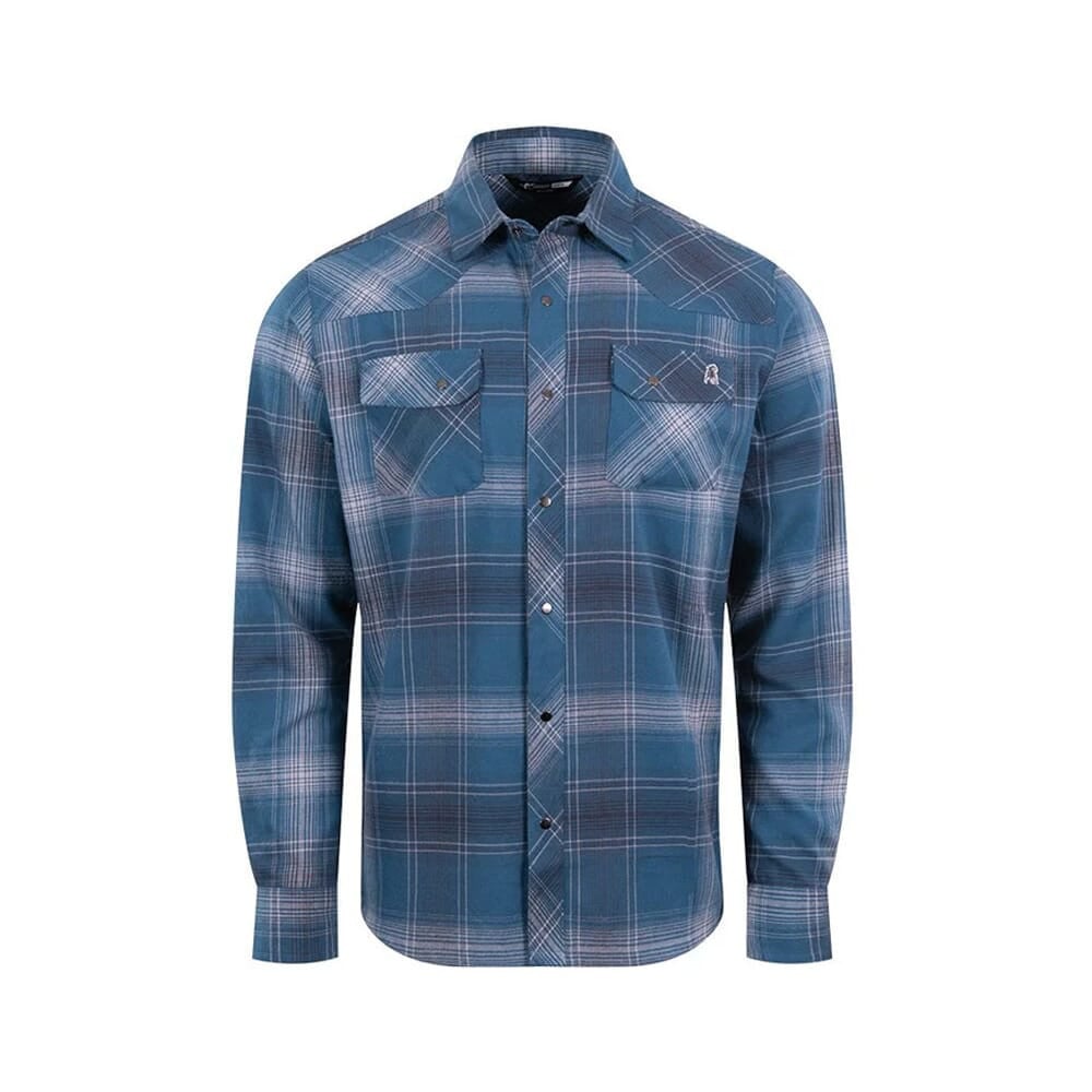 Stone Glacier Timber Butte Snap Shirt LS Glacier Plaid 90002-GL