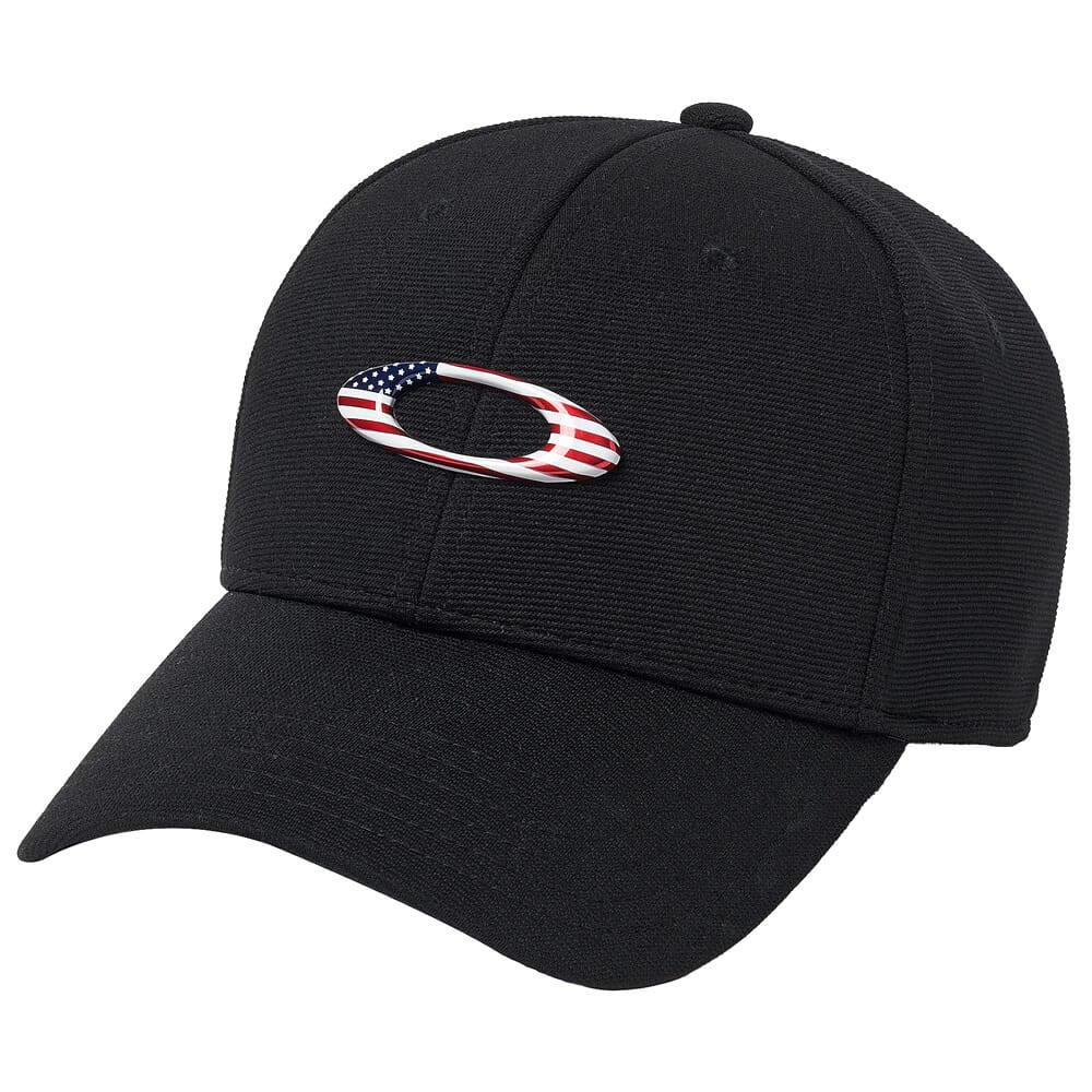 Oakley Tincan Black/American Flag Hat 911545-01V-01V