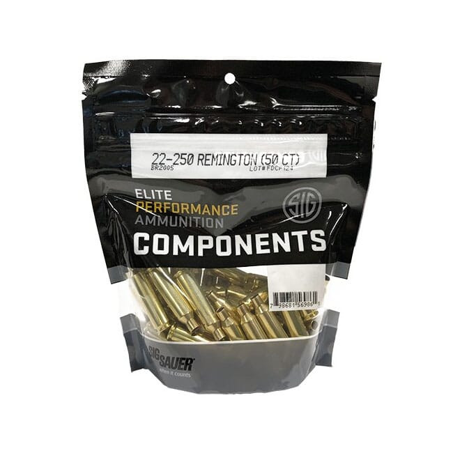Sig Sauer Component Brass 22-250 Rem (50 ct) BR2005