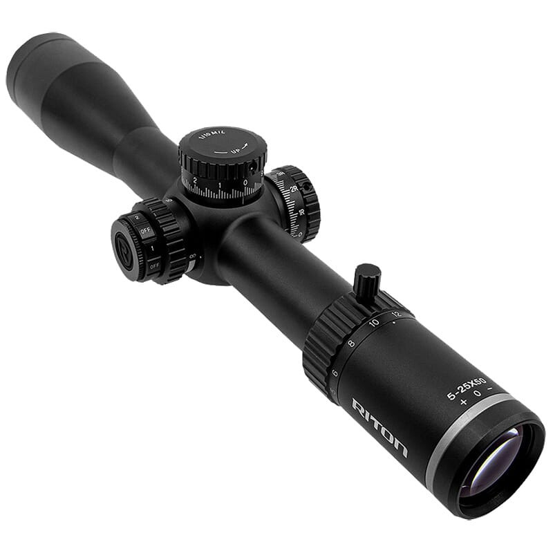 Riton Optics X5 Conquer 5-25x50mm IR FFP MRAD Riflescope 5C525LFI