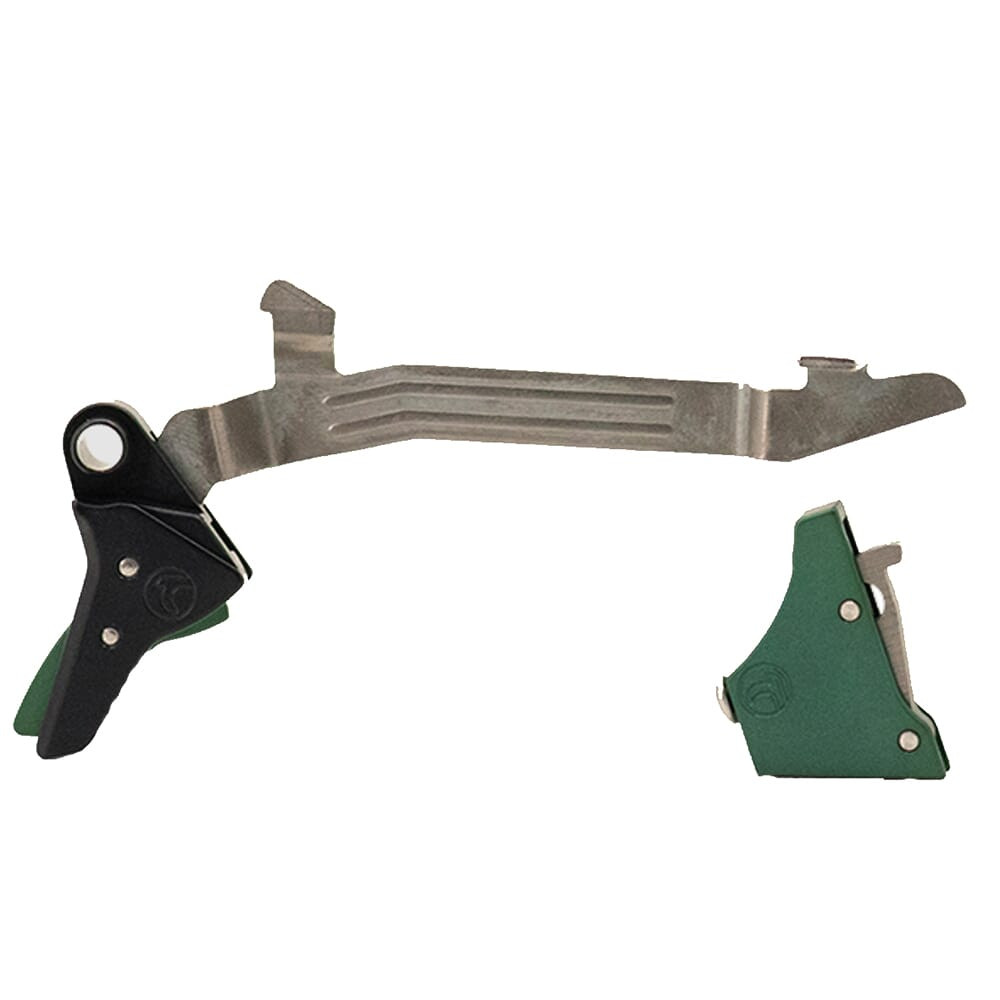 Timney Triggers Alpha Large Green Trigger for Glock Gen 3 & 4 Alpha-Glock-3-4-Large-Green