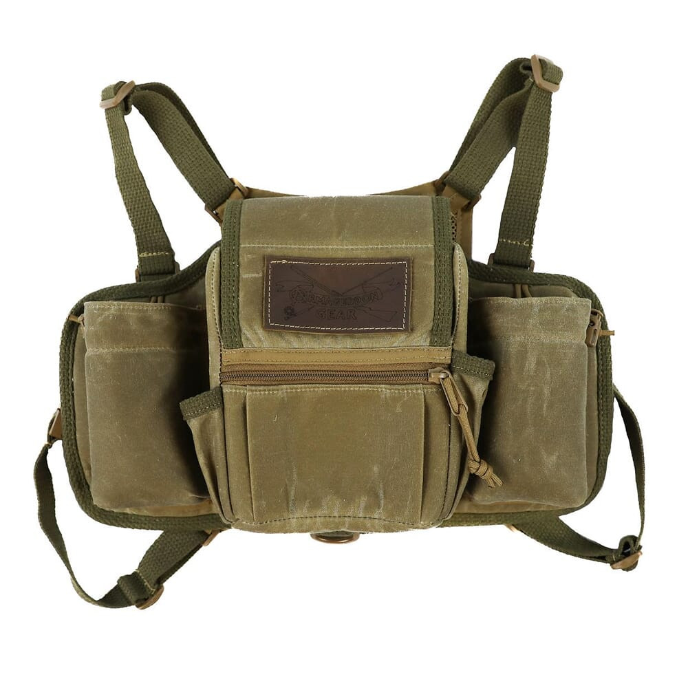 Armageddon Gear Tan Waxed Big Game Chest Rig AGH0101-TN