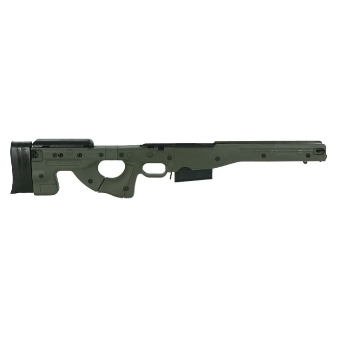 AICS Classic 1.5 .338 Lapua Green Stock 5980