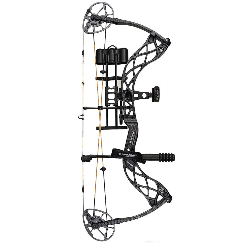 Diamond Archery Deploy SB LH 60# Black RAK EQ Bow B13341