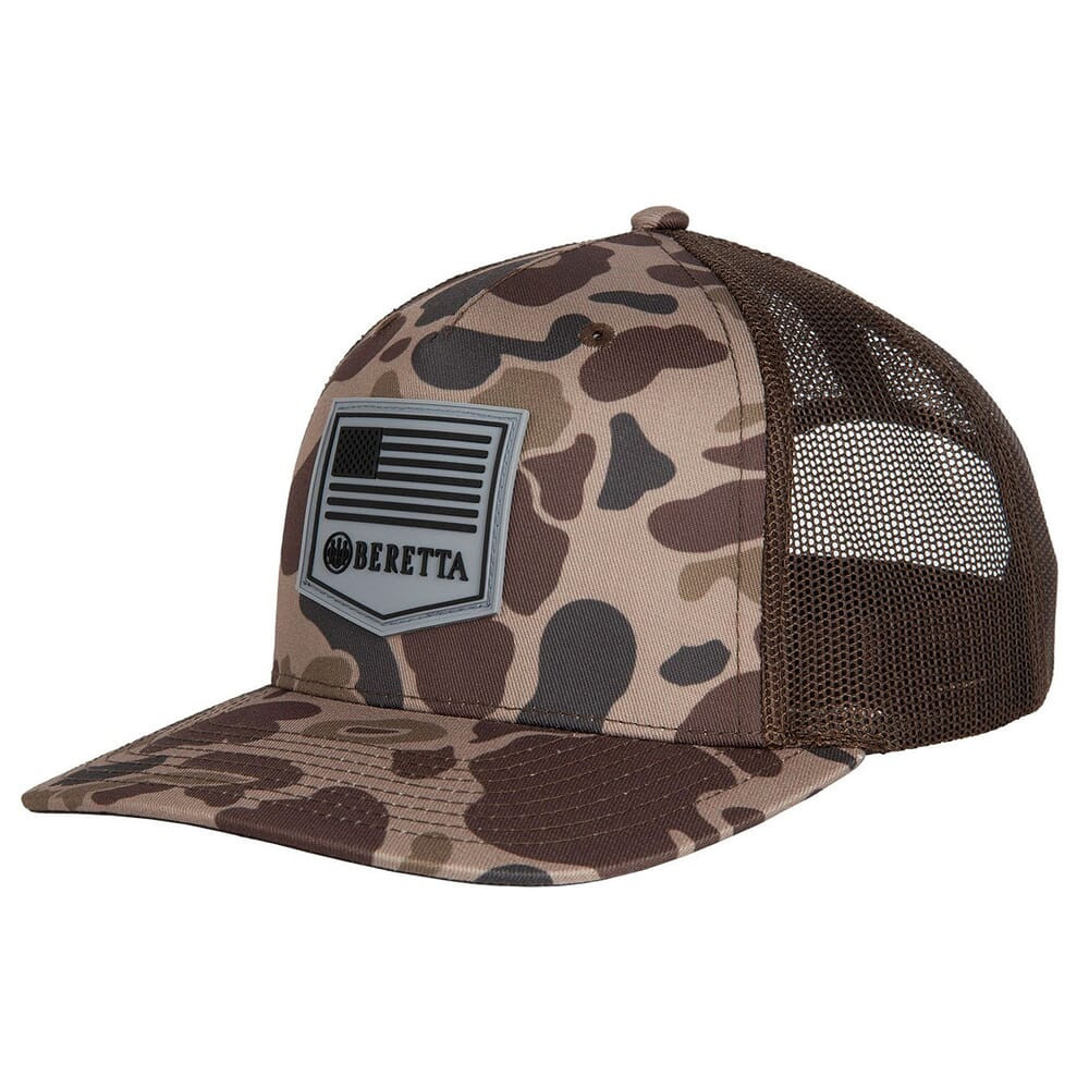 Beretta PM Trucker Hat Brown Duck Camo BC045T1675085W